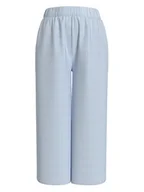 Spodnie sportowe damskie - Vila Spodnie w kolorze błękitnym - miniaturka - grafika 1