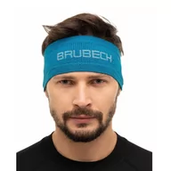 Czapki i chusty sportowe damskie - Opaska unisex Brubeck 3D PRO BD10050 niebieski - miniaturka - grafika 1