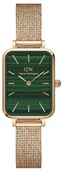 Zegarki damskie - Zegarek Daniel Wellington DW00100437 Quadro Pressed Melrose - miniaturka - grafika 1