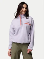 Odzież trekkingowa damska - Columbia Polar Helvetia™ II 2092231 Fioletowy Regular Fit - miniaturka - grafika 1