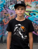 Koszulki dla chłopców - koszulka z astronautą dla chłopca DD32 - miniaturka - grafika 1