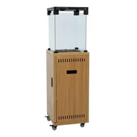 Ogrzewacze tarasowe - Ogrzewacz tarasowy MIRPOL MIR-H49-24WD 11000W - miniaturka - grafika 1
