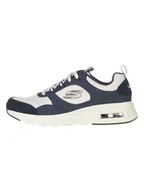 Trampki męskie - Skechers Skórzane sneakersy "Air Court Yatton" w kolorze granatowo-białym - miniaturka - grafika 1
