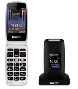 Maxcom MM824BB Czarny - Telefony komórkowe - miniaturka - grafika 1