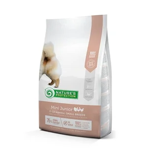 NATURES PROTECTION Mini Junior Poultry 2kg - Sucha karma dla psów - miniaturka - grafika 2