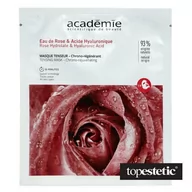 Maseczki do twarzy - Academie Eau De Rose And Acide Hyaluronique Maska nawilżająca z róży z kwasem hialuronowym 1 szt - miniaturka - grafika 1