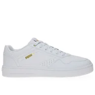Buty sportowe męskie - Buty Puma Court Classic 39501801 - białe - miniaturka - grafika 1