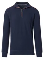 Swetry męskie - CASAMODA Sweter w kolorze granatowym - miniaturka - grafika 1