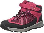 Buty dla chłopców - Regatta Unisex Samaris V Junior wodoodporne buty trekkingowe i do wędrówek, różowy - Pink Dark Cerise Neon Pink Zv2-39 eu - miniaturka - grafika 1