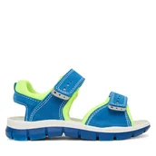 Buty dla chłopców - Sandały Primigi 1397333 S Niebieski - miniaturka - grafika 1