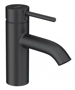 Kludi Bozz Black Bateria umywalkowa z korkiem czarny mat 382663976 - Baterie umywalkowe - miniaturka - grafika 1