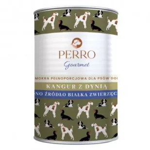 Perro Gourmet Kangur z dynią karma mokra dla psów dorosłych 400 g - Mokra karma dla psów - miniaturka - grafika 1