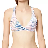 Koszulki i topy damskie - Hurley Damski top bikini W zebra kolor Wash Wrap Top Rust Pink S HT1101 - miniaturka - grafika 1