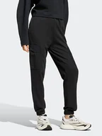 Spodnie sportowe damskie - adidas Spodnie dresowe w kolorze czarnym - miniaturka - grafika 1