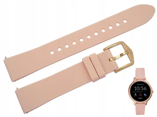 Pasek do zegarka Fossil FTW6066 18 mm różowy oryginał - Akcesoria do zegarków - miniaturka - grafika 1