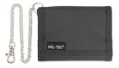 Portfele - Mil-Tec portfel z łańcuszkiem czarny 15811002 - miniaturka - grafika 1