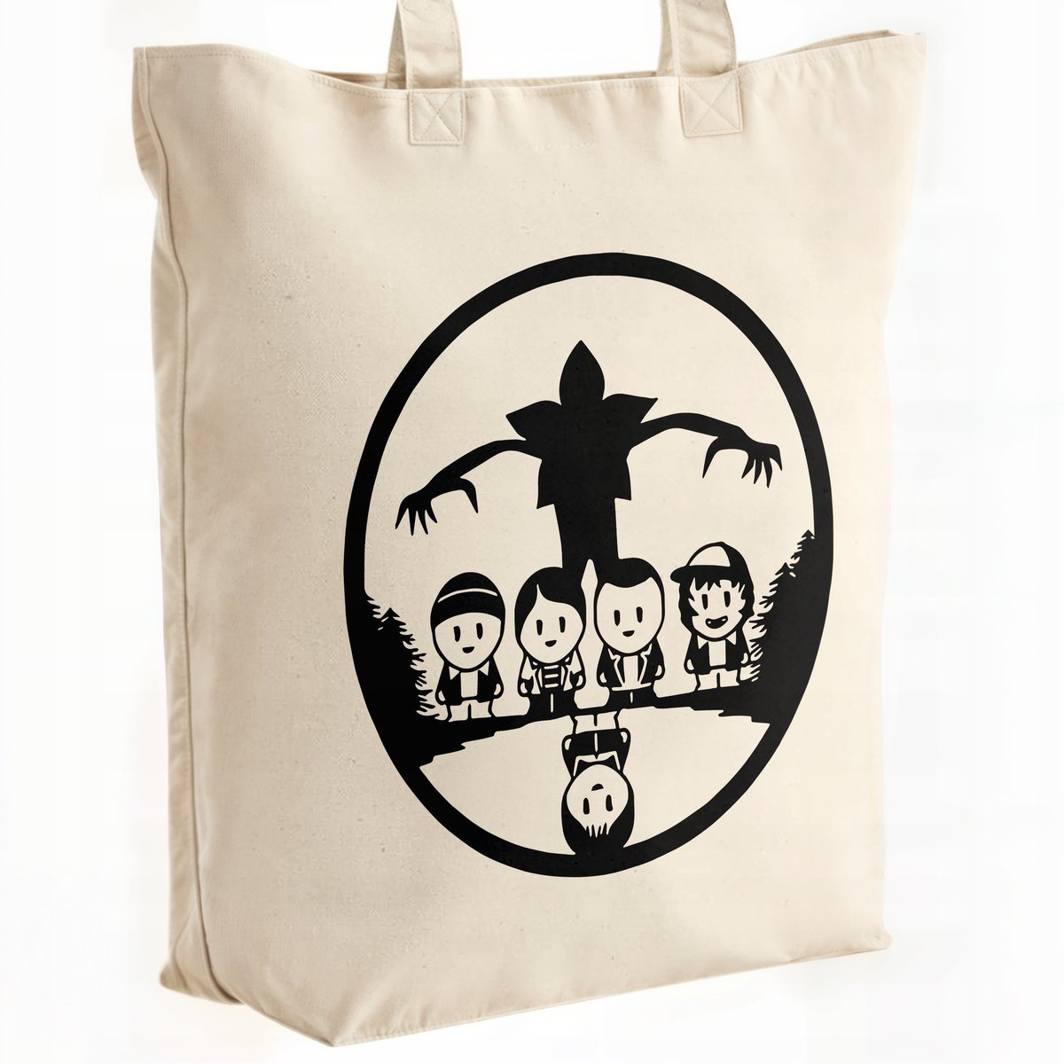 Torba bawełniana Premium Stranger Things Eleven Hawkins Dla Fanów Serialu