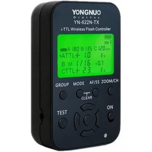 YongNuo Wyzwalacz radiowy YN-622 TX Nikon YN622NTX - Akcesoria do lamp błyskowych - miniaturka - grafika 1