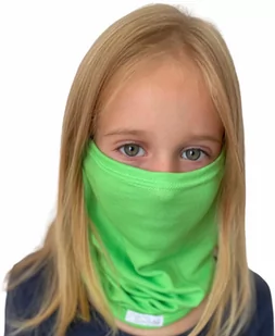 NANO szalik wielofunkcyjny - dziecięcy .zielony - Czapki dla dzieci - miniaturka - grafika 1