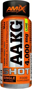 Aminokwas Amix AAKG 4000 mg Shot 60 ml Limonka (8594060005935)_PL - Aminokwasy - miniaturka - grafika 1