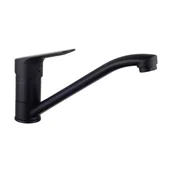 Baterie umywalkowe - Bateria umywalkowa czarna Sigma Liveno - miniaturka - grafika 1