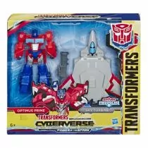 Hasbro Transformers Cyberverse Spark Armor Optimus Prime E4328 p4 - Figurki dla dzieci - miniaturka - grafika 1