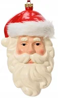 Bombki - Bombka choinkowa plastikowa Święty Mikołaj 14x21cm - miniaturka - grafika 1
