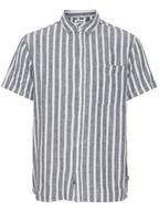 Koszule męskie - Solid Koszula 21107688 Niebieski Regular Fit - miniaturka - grafika 1