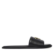 Klapki i japonki damskie - Klapki LOVE MOSCHINO JA28252G0OIA0000 Czarny - miniaturka - grafika 1