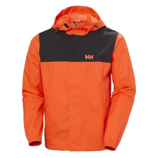 Męska Kurtka HELLY HANSEN VANCOUVER RAIN JACKET 53935_307 – Pomarańczowy - Kurtki męskie - miniaturka - grafika 1
