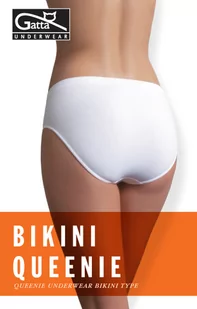 FIGI GATTA BIKINI QUEENIE (kolor czarny, rozmiar L) - Majtki damskie - miniaturka - grafika 1