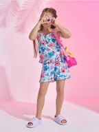 Dresy i komplety dla dziewczynek - Sinsay - Komplet: koszulka i szorty - wielobarwny - miniaturka - grafika 1