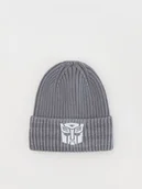 Czapki dla dzieci - Reserved - Czapka Transformers - ciemnoszary - miniaturka - grafika 1