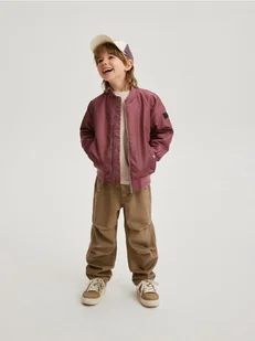 Reserved - Kurtka bomber oversize - jasnofioletowy - Kurtki i płaszcze dla chłopców - miniaturka - grafika 1
