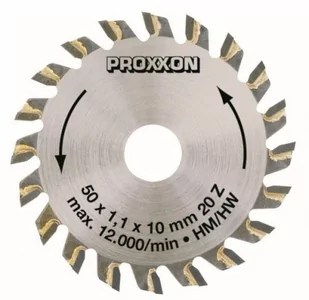 Tarcza 50/10 mm TCT 30 Proxxon - Tarcze do pił - miniaturka - grafika 1