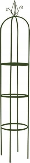 Planta Metalowa pergola ogrodowa 215x41cm Okrągła podpora dla roślin pnących