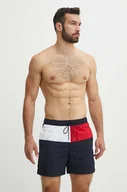 Stroje kąpielowe - Tommy Hilfiger szorty kąpielowe kolor granatowy UM0UM03259 - miniaturka - grafika 1