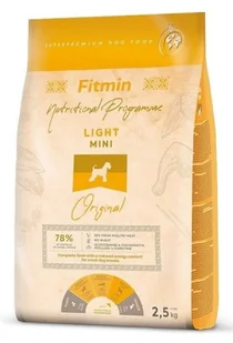 FITMIN program Light Mini Original - sucha karma dla psa - 2,5 kg - Sucha karma dla psów - miniaturka - grafika 1