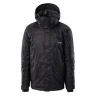 Kurtki narciarskie - Męska Kurtka ocieplana ELBRUS NOAM II 6269-TAIWAN BLK – Czarny - miniaturka - grafika 1