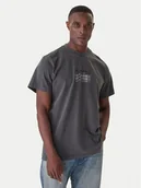 Koszulki męskie - G-Star Raw T-Shirt Multi Logo D26049-C756 Niebieski Loose Fit - miniaturka - grafika 1