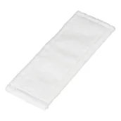 Miotły, szufle, mopy - B2B Partner Mop płaski - z mikrowłókna biały (5 szt.) 01-MM00B-0F400 - miniaturka - grafika 1