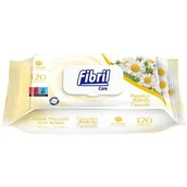 Chusteczki nawilżane - FIBRIL chusteczki nawilżane 120 szt do pielęgnacji skóry ciała na co dzień - miniaturka - grafika 1