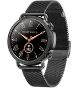 Zegarki damskie - Rubicon Smartwatch RNBE74 czarny - miniaturka - grafika 1