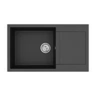 Zlewozmywaki - Teka CLIVO 60 B-TQ 1B 1D czarny 115350005 - miniaturka - grafika 1