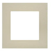 Klawisze i ramki - Kontakt Simon Ramka pojedyncza LINE Simon 55 - szampański mat - miniaturka - grafika 1