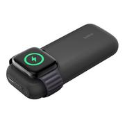 Powerbanki - BELKIN POWERBANK 10000MAH WITH APPLEWATCH DOCK BLK - miniaturka - grafika 1