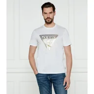 Koszulki męskie - GUESS T-shirt CHAIN TRI LOG Regular Fit - miniaturka - grafika 1