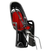 Foteliki rowerowe - Fotelik Rowerowy Tylny na ramę Hamax Zenith szaro-czerwony - miniaturka - grafika 1