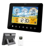 Stacje pogodowe - Stacja pogodowa bezprzewodowa higrometr termometr - miniaturka - grafika 1