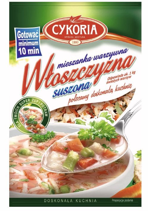 CYKORIA WŁOSZCZYZNA SUSZONA 100G